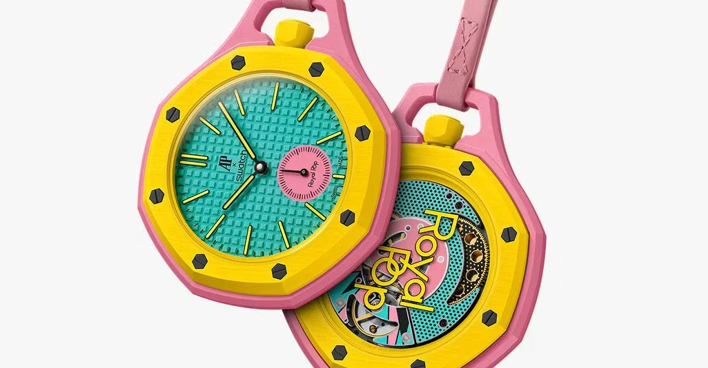 Swatch’s latest luxury collaboration is a $400 pocket watch