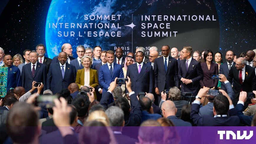 Macron’s Paris space summit ends with €20bn in commitments and 51 signed deals