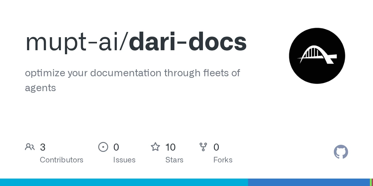 Show HN: Dari-docs – Optimize your docs using parallel coding agents