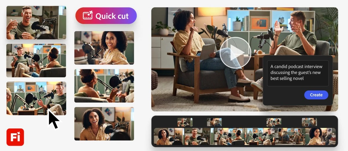 Adobe Firefly’s video editor can now automatically create a first draft from footage | TechCrunch