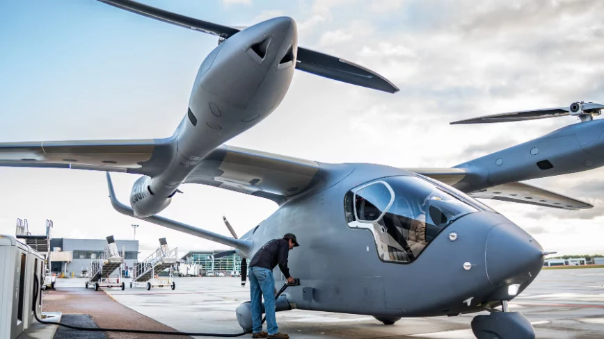 The first flights of the US air-taxi program carried organs, not passengers
