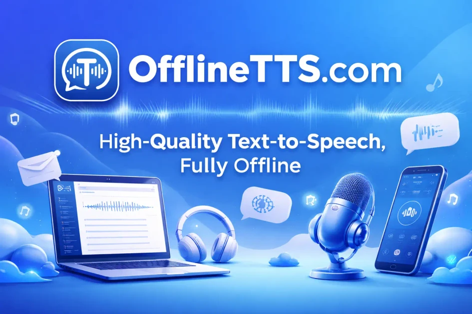 Show HN: OfflineTTS — Free browser-based TTS & STT that runs locally