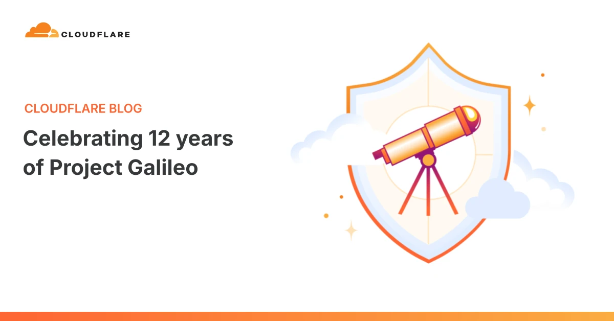 Celebrating 12 years of Project Galileo