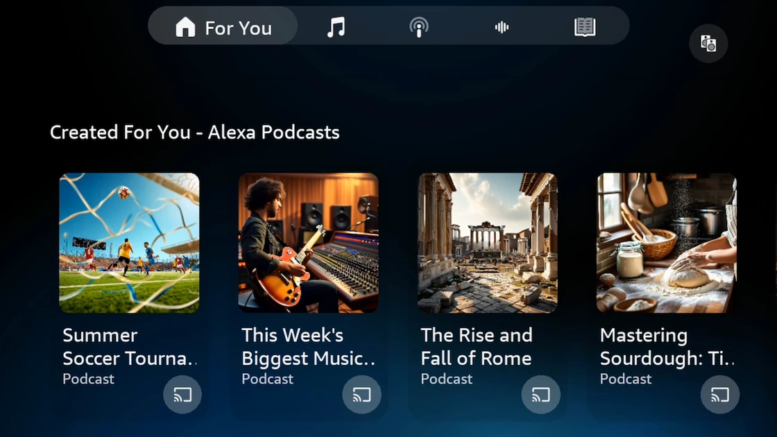Amazon’s new Alexa+ powered feature can generate podcast episodes
