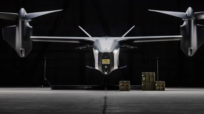 Anduril and Archer unveiled an autonomous attack rotorcraft built on air taxi technology. First flight is planned for 2027.