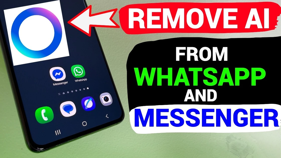 HOW TO REMOVE META AI FROM WHATSAPP & MESSENGER