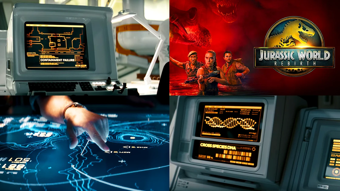 Jurassic World Rebirth UI