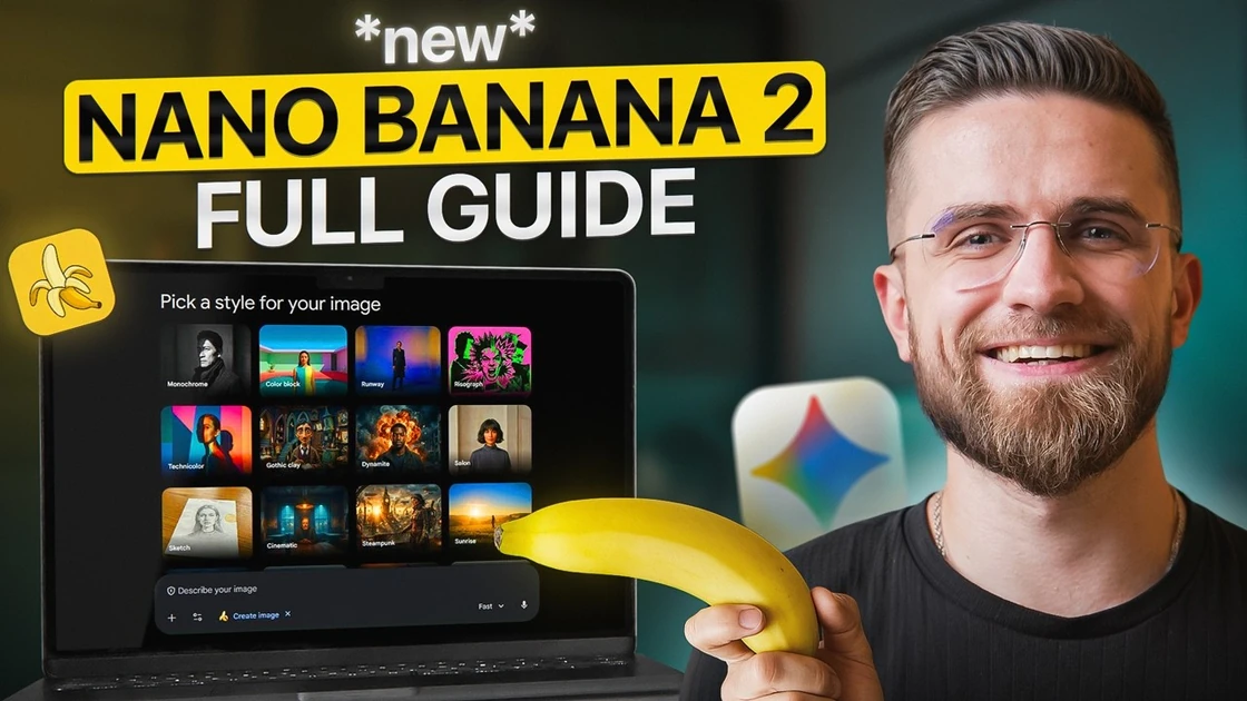 NEW Nano Banana 2 Update EXPLAINED: How to Use Google’s Fastest AI Image Model