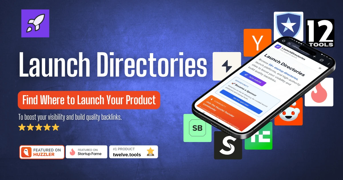 100+ Best Startup Directories to Launch | LaunchDirectories