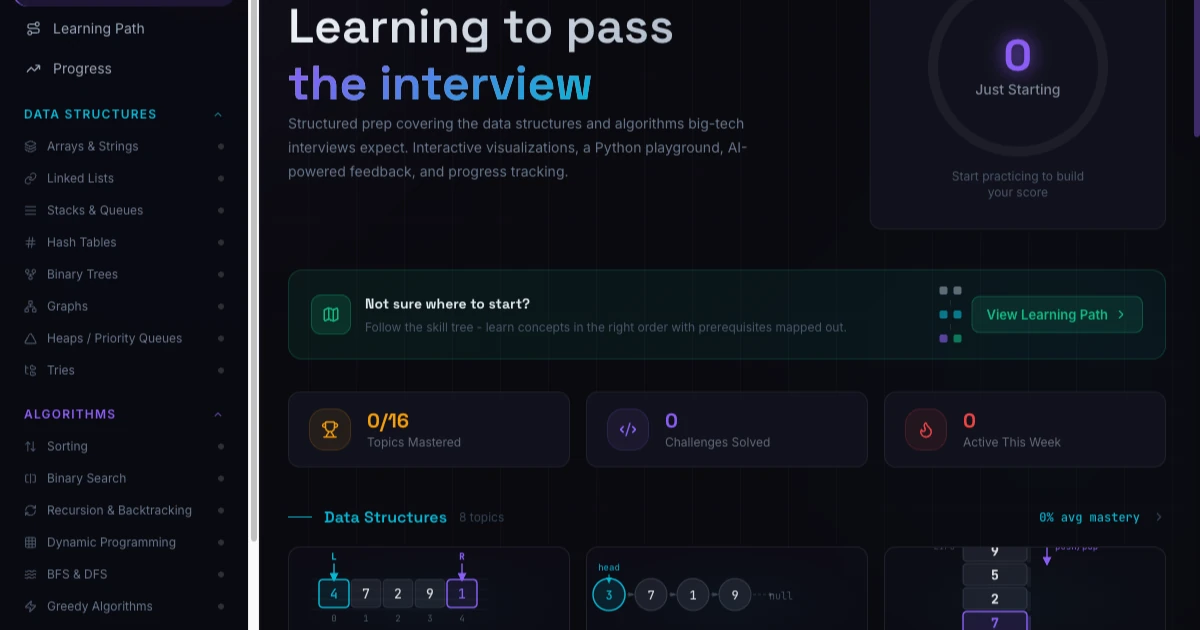 Show HN: I couldn't afford interview prep, so I built a free alternative