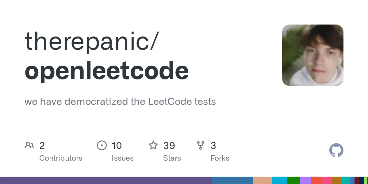 Show HN: Openleetcode – local LeetCode runner where tests live in the repo