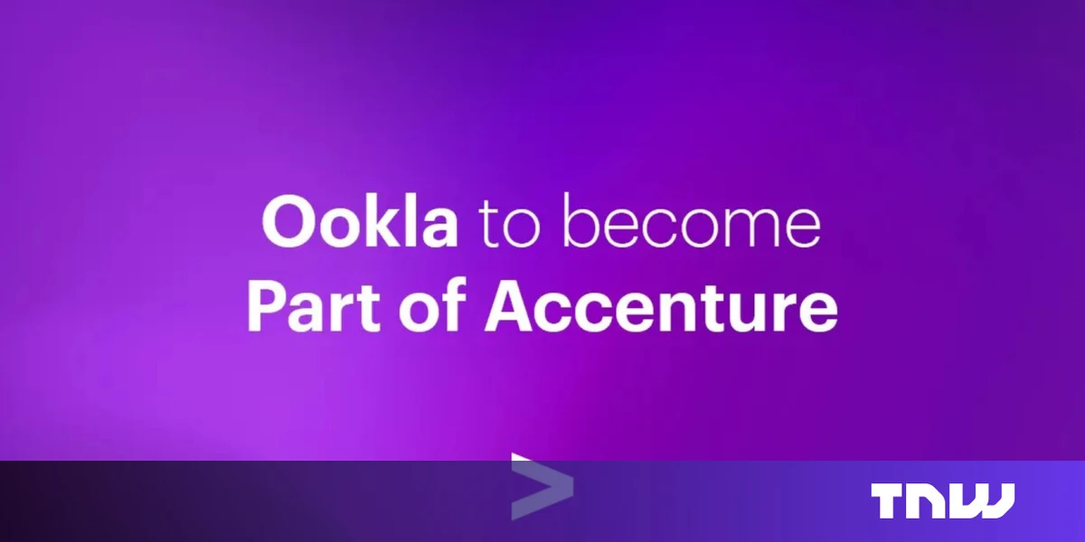 Accenture buys Speedtest and Downdetector in $1.2B deal