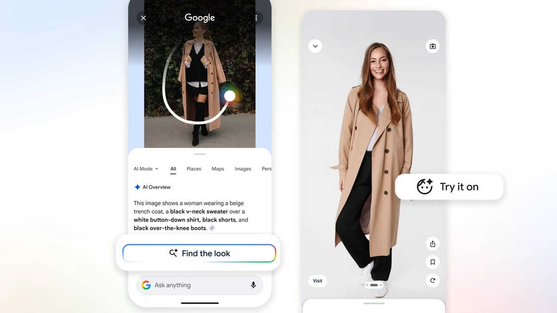 See the whole picture and find the look with Circle to Search