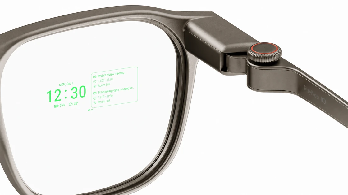 RayNeo's new AI glasses skip the camera, focus on text overlays
