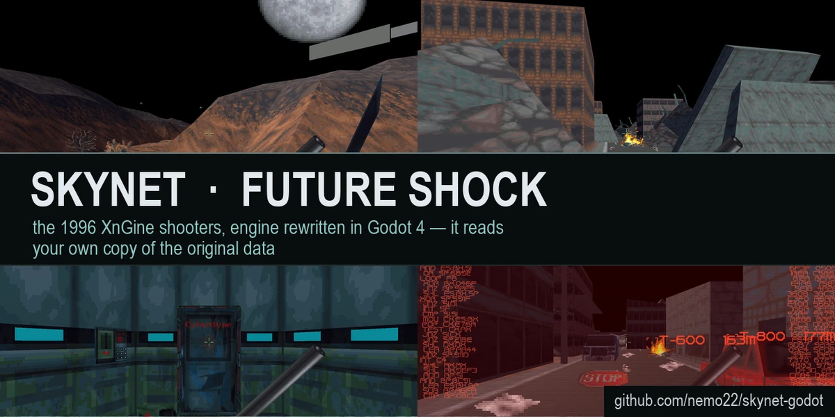 A Godot 4 port of two 1996 Bethesda shooters