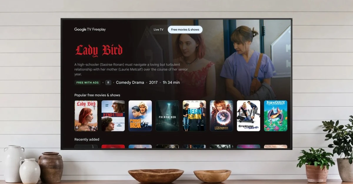 Google’s free streaming service now lets you pick shows and movies to watch