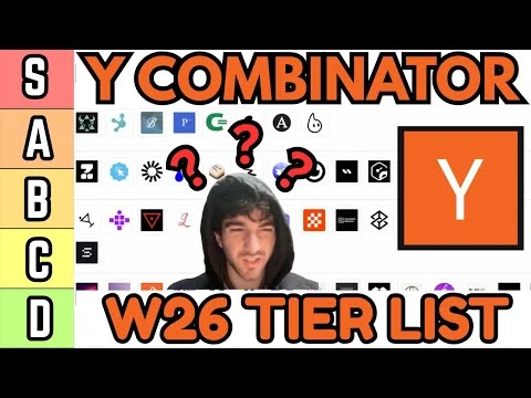 Ranking the Best and Worst Y Combinator W26 Companies - TIER LIST