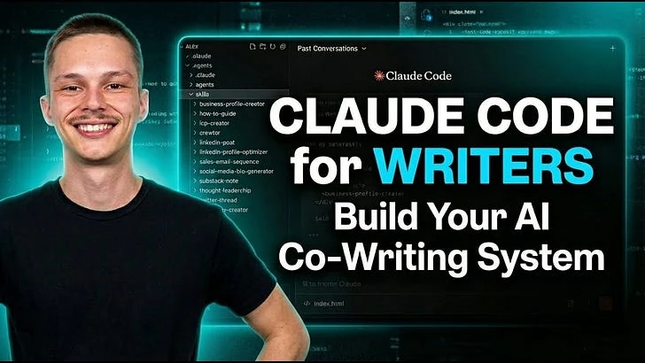Claude Code for Writing [Masterclass]