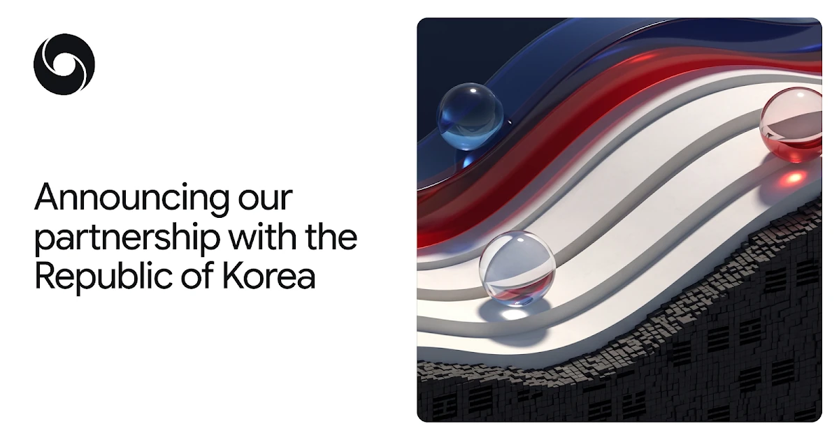 Announcing our partnership with the Republic of Korea