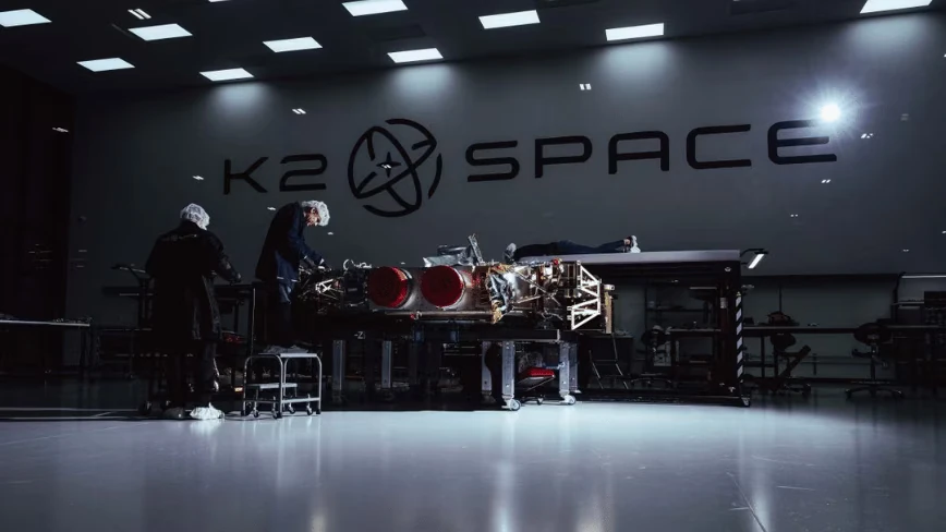 Everyone else is shrinking satellites. K2 raised $500m to build giant ones, and put AI in orbit.