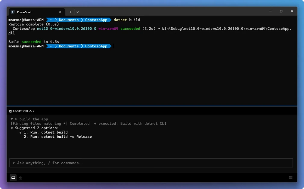 Intelligent Terminal 0.1