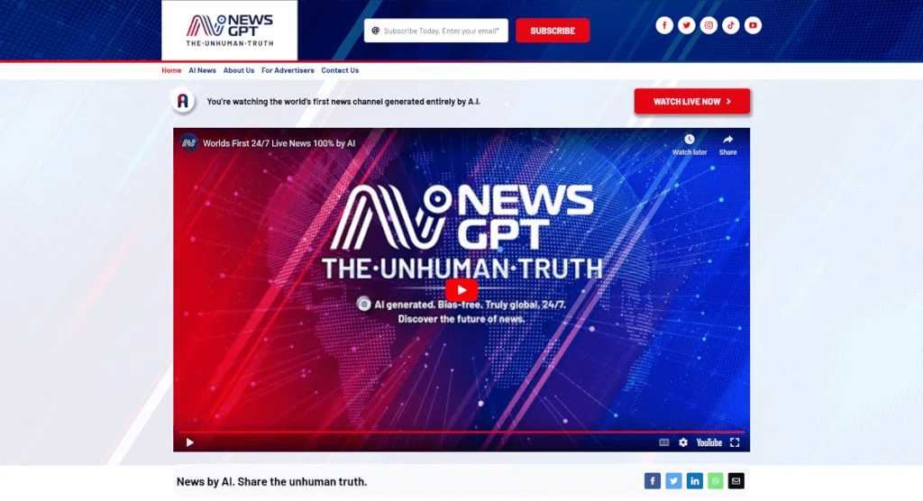 Cutting-Edge AI Journalism & Real-Time Global Insights
