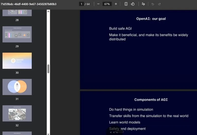 OpenAI Wrote Their AGI Plan in 2018. I’m Sharing the Full 64 Slides.