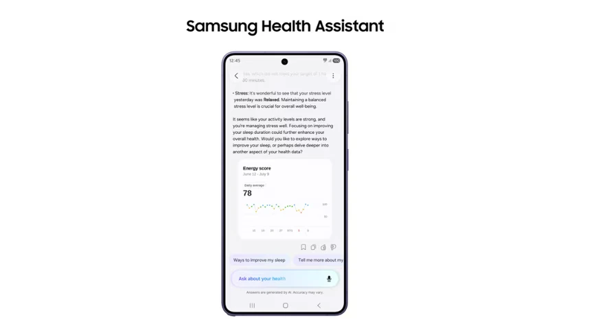 Samsung Health Assistant arrives in beta for US users
