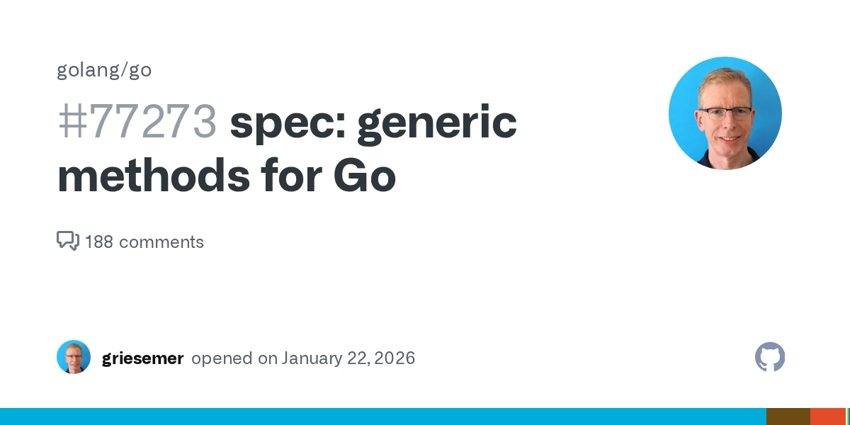Go: Support for Generic Methods