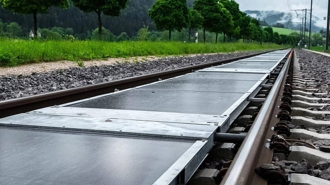 Solar rail could become common in Europe after successful trial in Switzerland