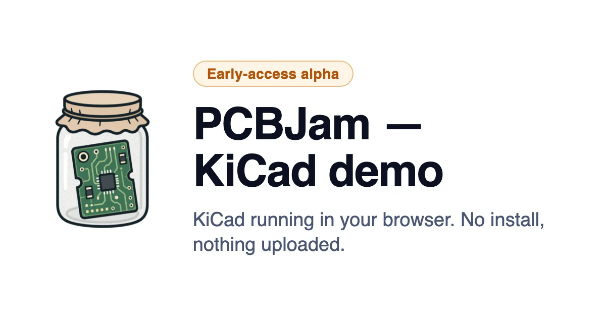 Show HN: KiCad in the Browser