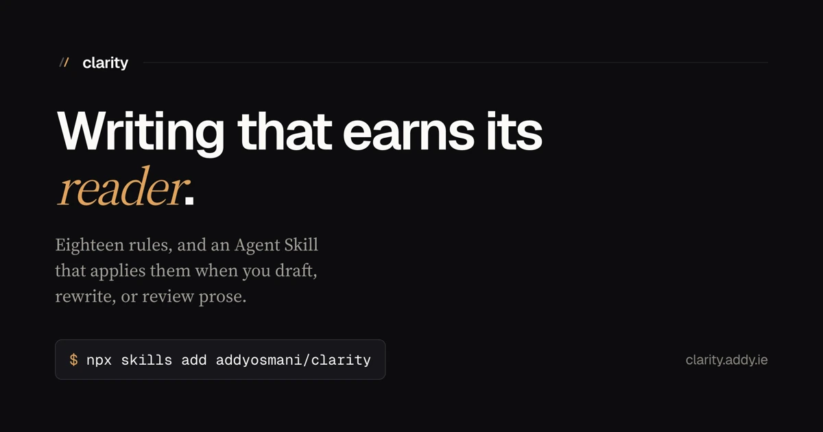 Clarity: AI writing skill and editor