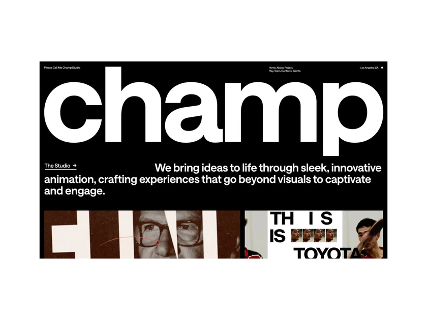 Case Study - Please Call Me Champ Studio