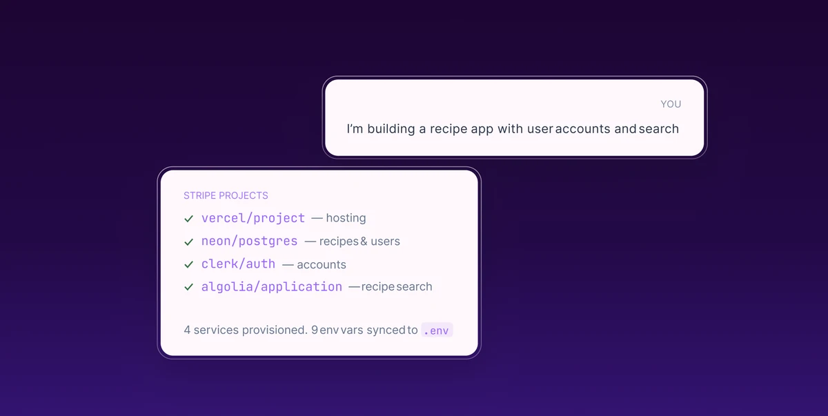 Stripe Projects adds new agent integrations, more providers, and custom developer controls