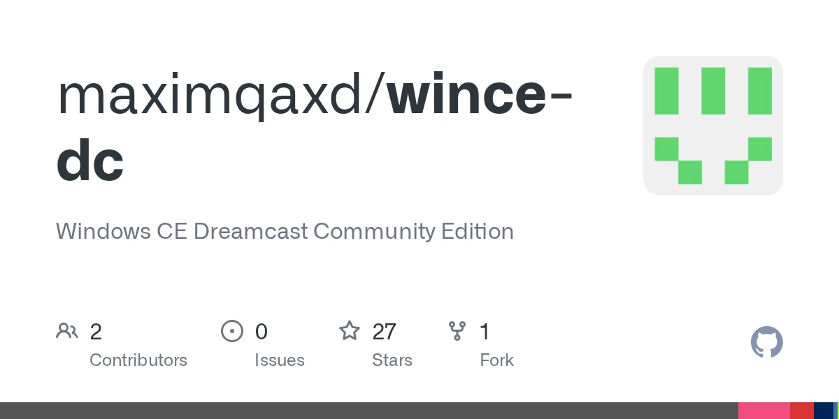 Windows CE Dreamcast Community Edition (wince-dc)