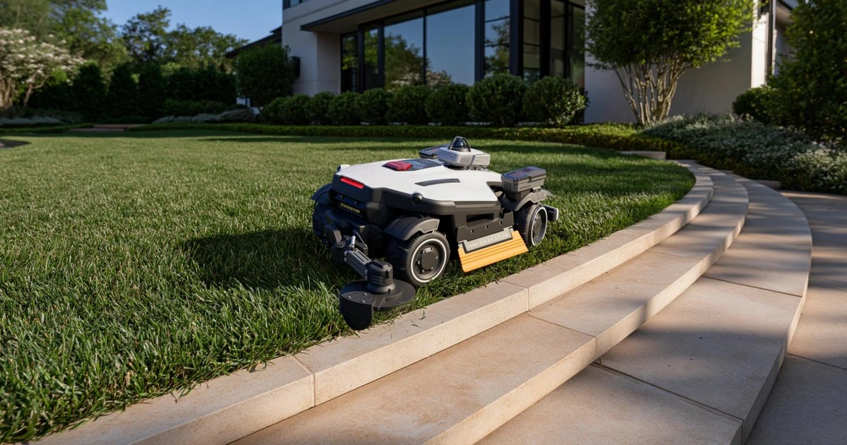 These new robot lawnmowers trim your edges