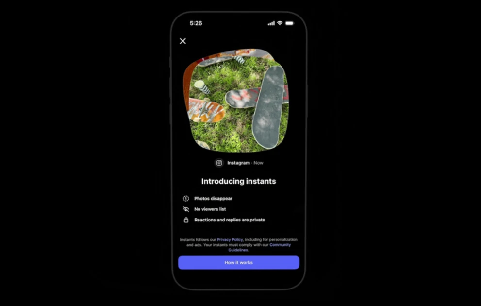 Instagram’s new ‘Instants’ feature combines elements from Snapchat and BeReal