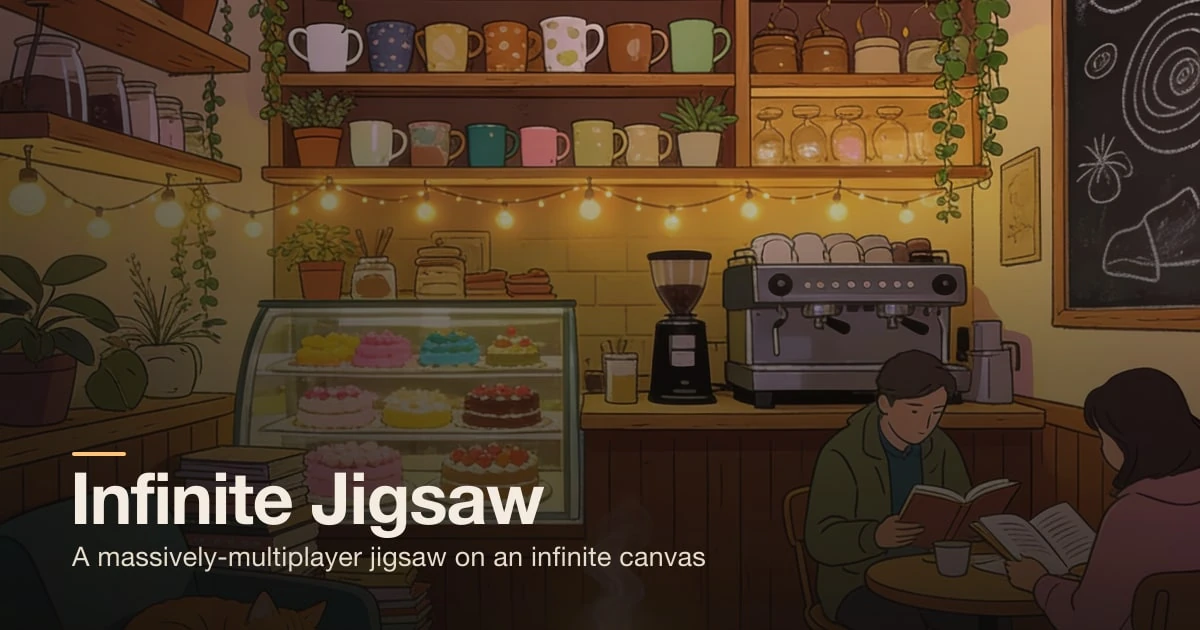 Show HN: Infinite Jigsaw Game