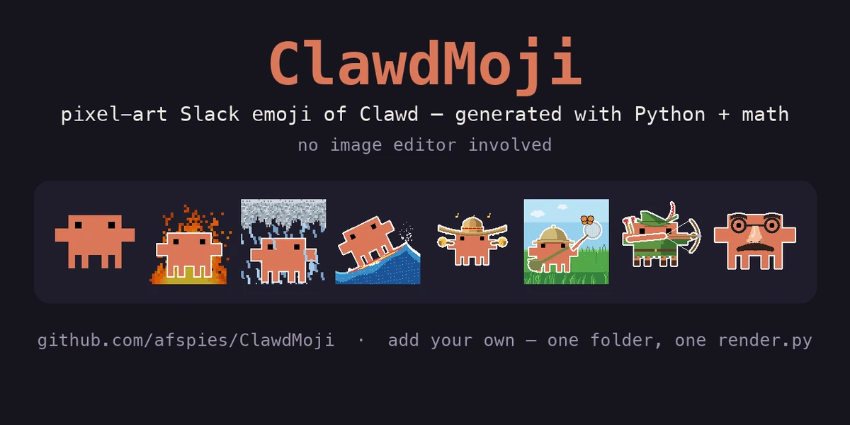 ClawdMojis – A Clawd for Every Occasion