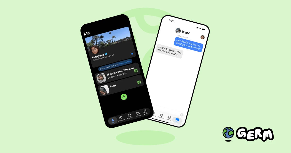 A startup called Germ becomes the first private messenger that launches directly from Bluesky’s app | TechCrunch