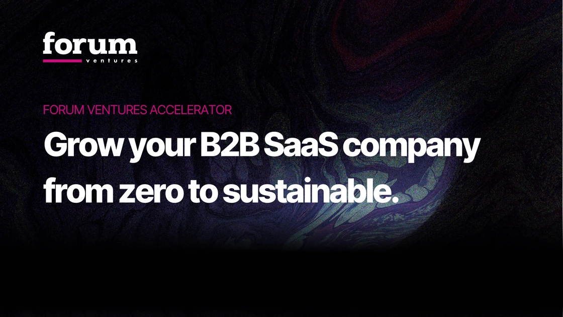 B2B Accelerator Program | Pre Seed Funding for B2B Tech Startups