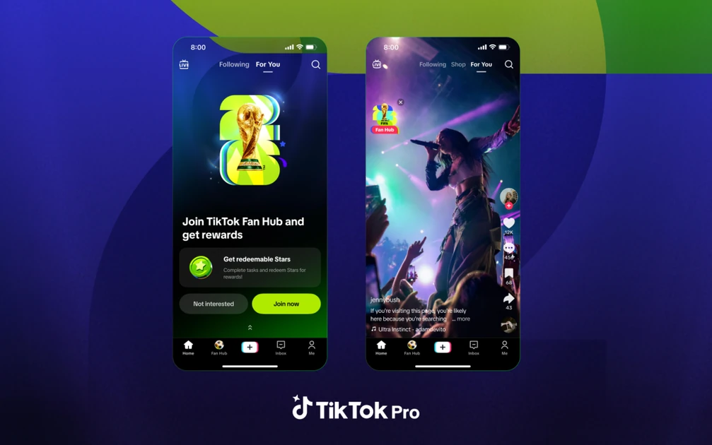 TikTok launches TikTok Pro Events, an app for cultural moments like the FIFA World Cup