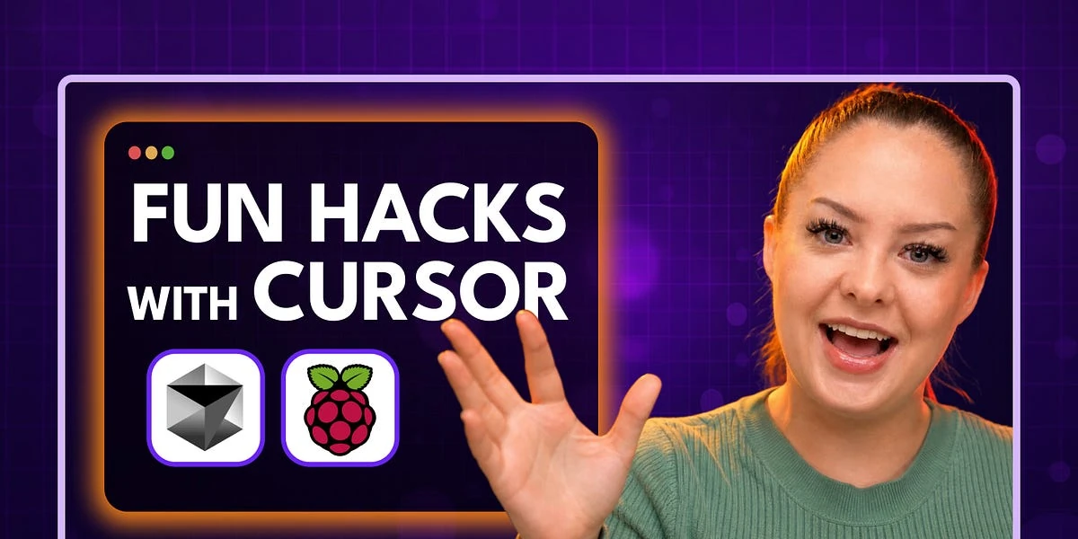 From zero coding background to hardware hacker: How Cursor + a Raspberry Pi makes AI fun