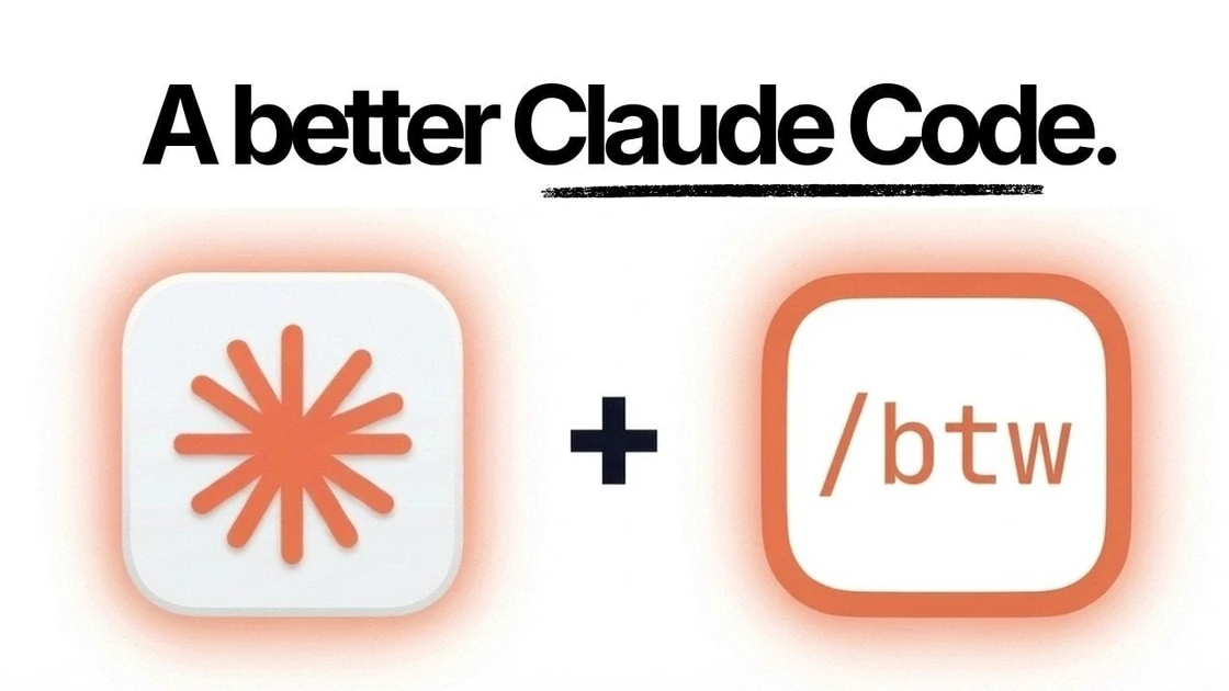 Claude Code Update Adds /btw Feature : Side Thread, Lowers Token Spend