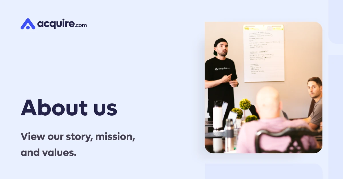 About Us | Acquire.com