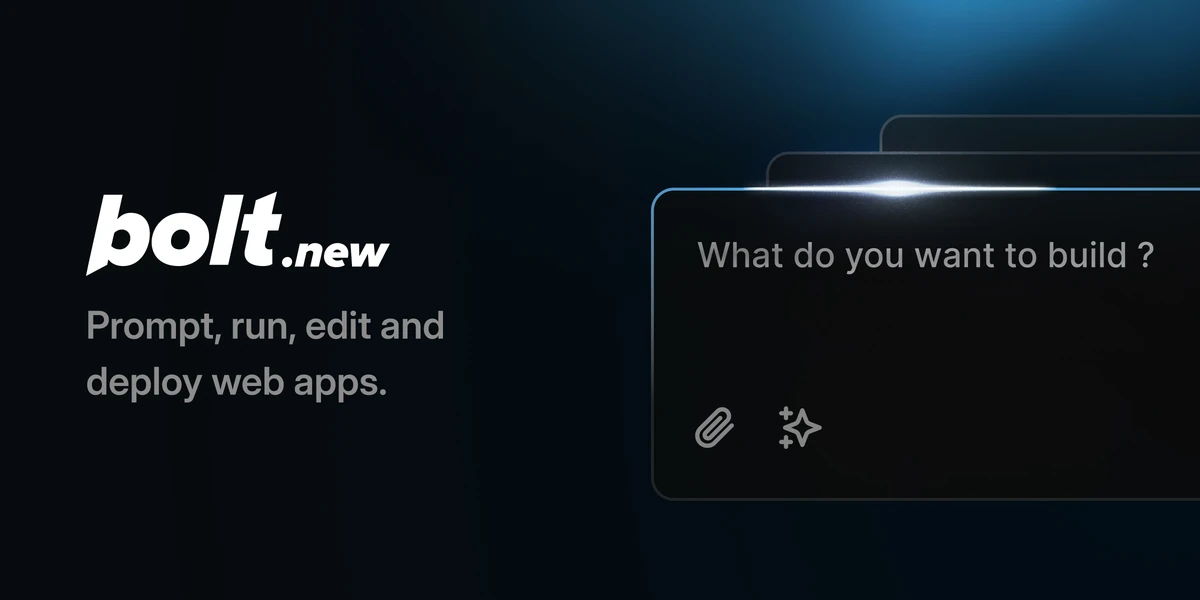 Bolt — prompt to full-stack app in the browser