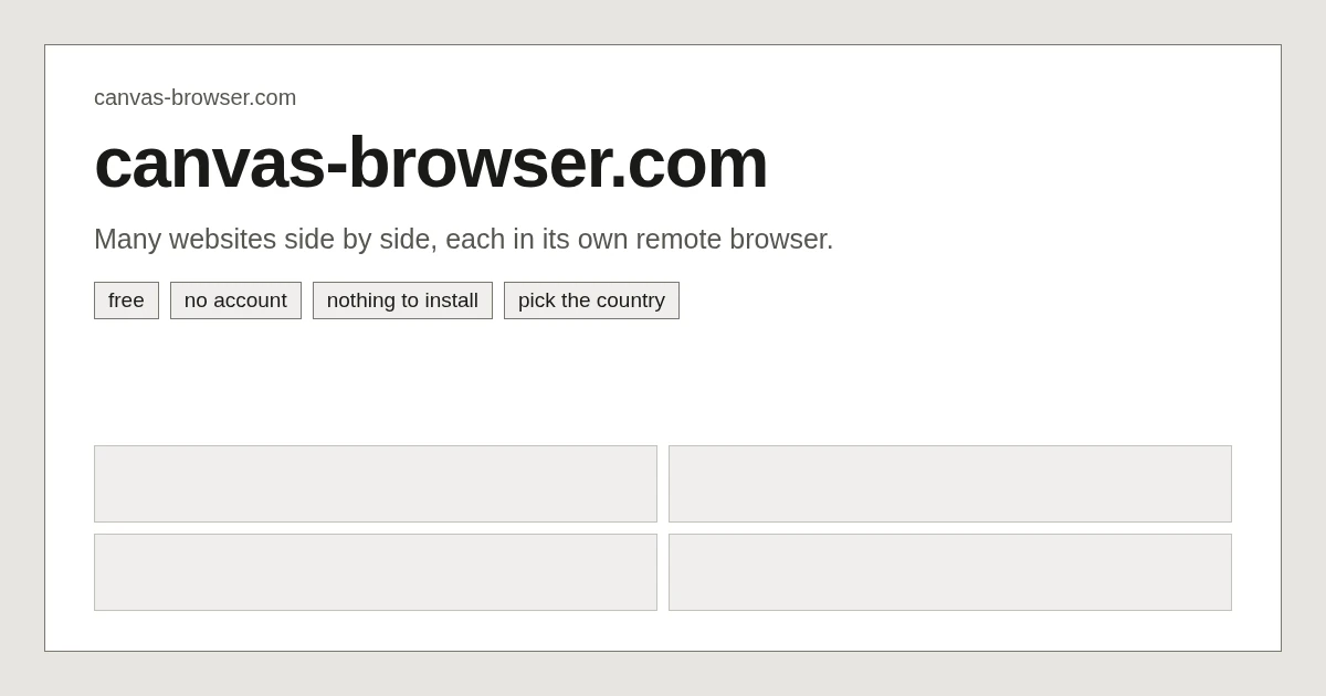 Canvas Browser