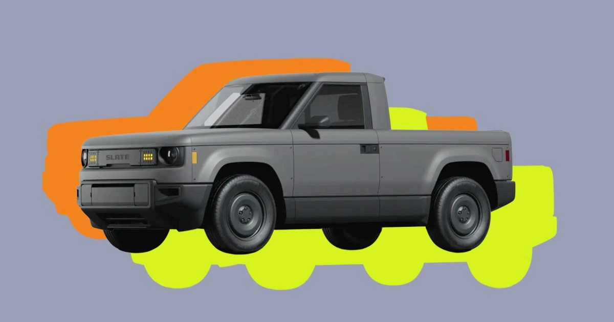 The Slate Auto pickup truck starts at $24,950