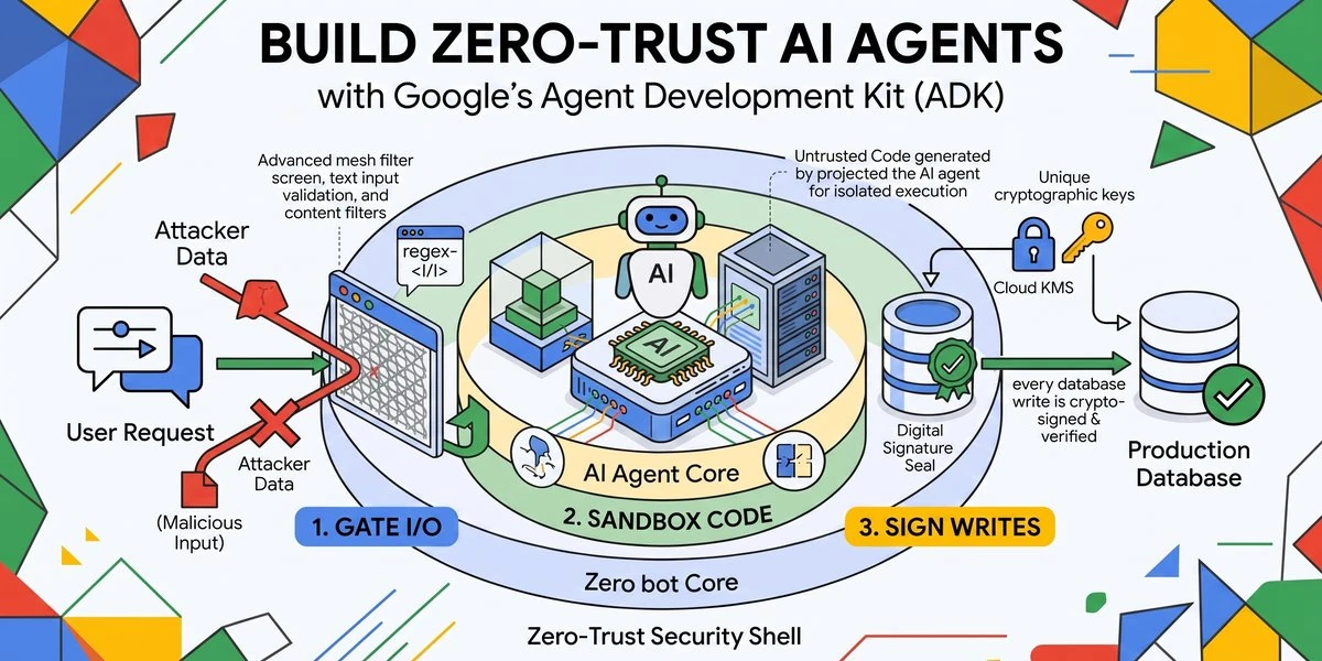 Build zero-trust AI agents with Google's Agent Development Kit
