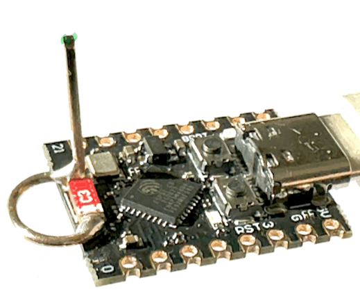 ESP32-C3 SuperMini antenna modification